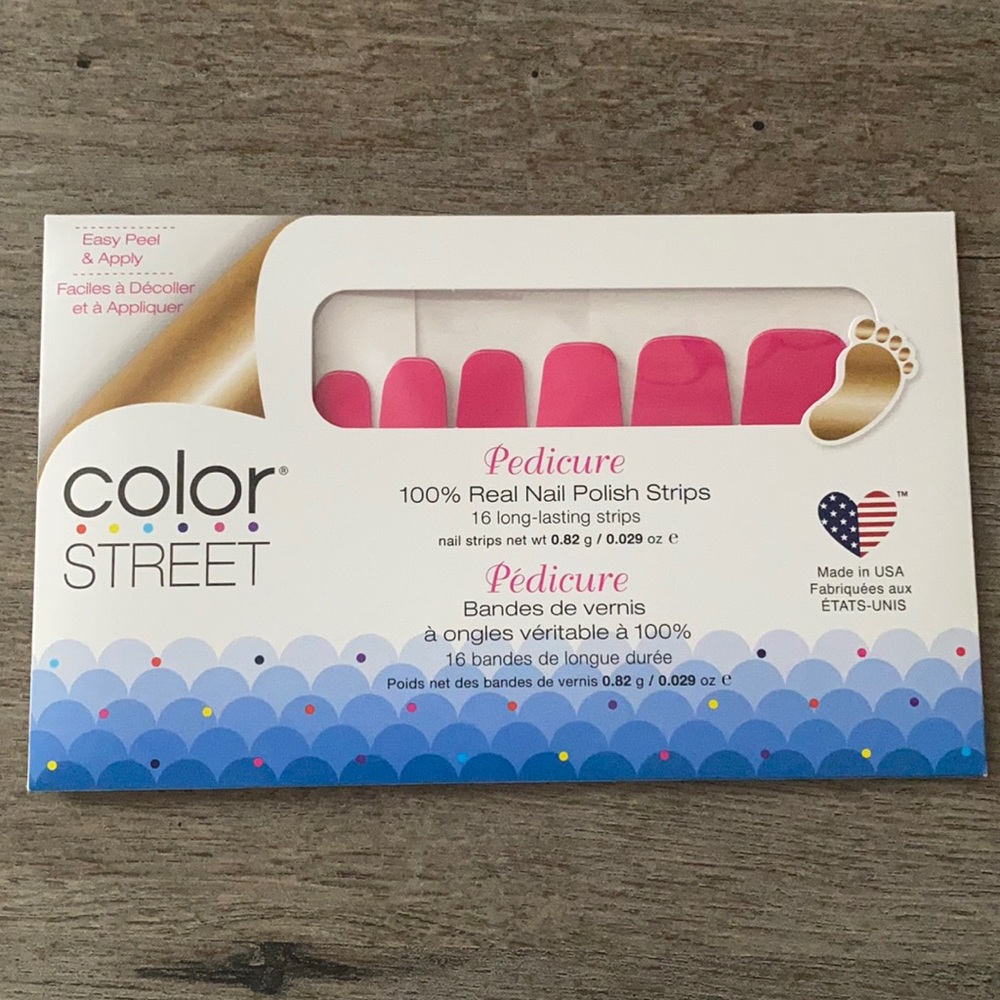 Color Street Seoul Sister Pedicure Set